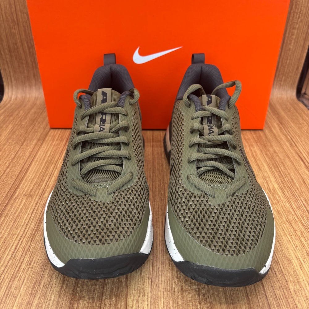 NEW Nike Air Max Alpha Trainer 6 Mens 9 Olive Black FQ1833-200 Training Shoes - Picture 3 of 7